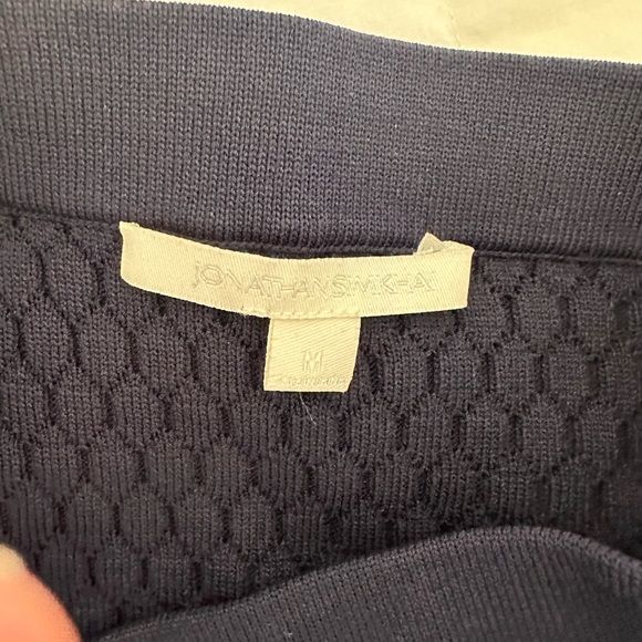 Jonathan Simkhai Hex Fence Pencil Skirt - Picture 2 of 3